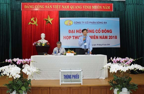 Đại hội đồng Cổ đông SBA thường niên 2018